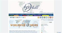 Desktop Screenshot of ip4all.com